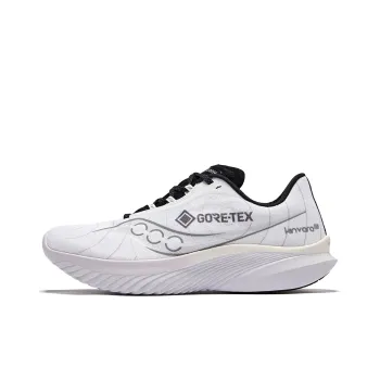 Saucony Coverage Moisture Wicking Breathable Low Top Running Shoes Men's White
