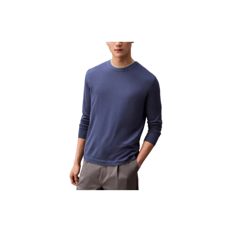 CALVIN KLEIN Sweater Unisex Blue-1