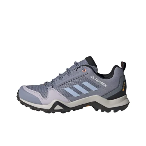 Adidas Terrex AX3 GTX Hiking / Trekking Shoes Women's Low-Top Gray/Black/Blue