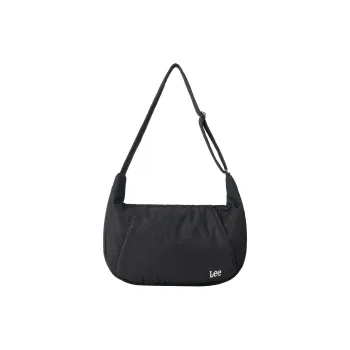 Lee Cotton Handbag, Shoulder Bag Large Size Men's Dark Gray