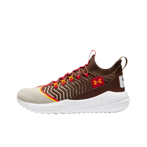 Under Armour Harper Training Shoes Men Low-Top Brown/beige/red/white