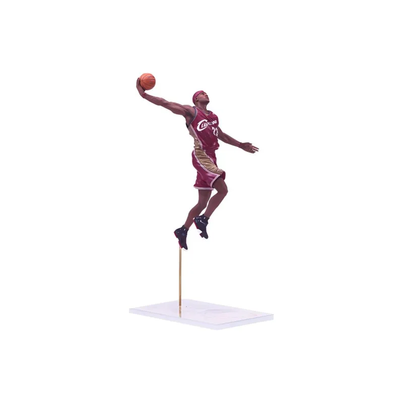 McFARLANE LeBron James Maikfan NBA Collection 7 Tackler Dunk Scale Figures 15.2cm-0