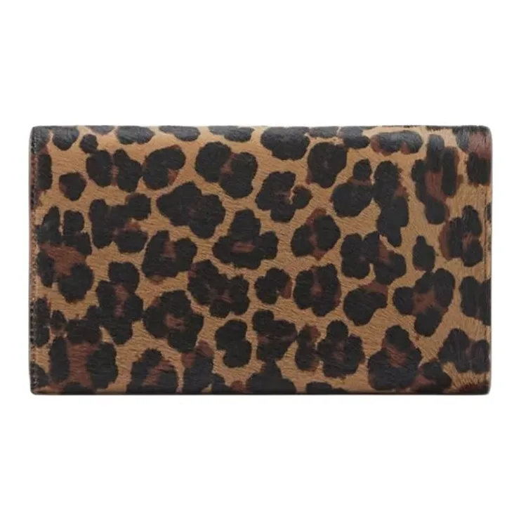 VERSACE Medusa '95 Cow Hair Handheld Crossbody Bag Shoulder Bag Women's Leopard-2