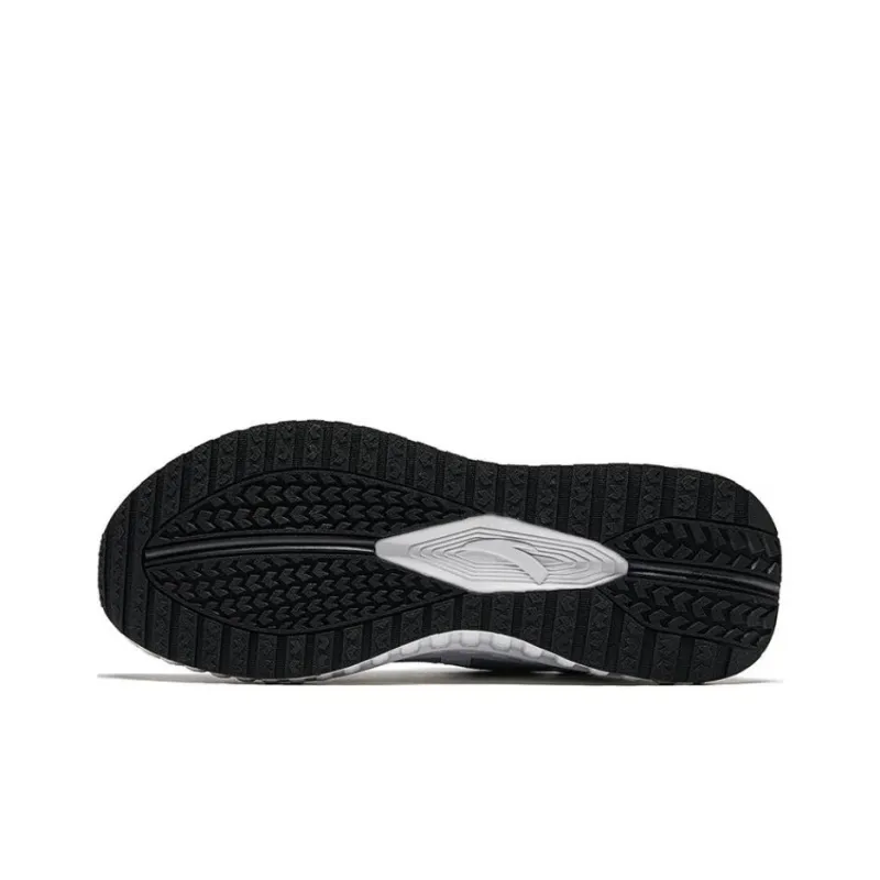 Anta Variety Training Collection Wear Resistant Slip Resistant Cushioning Low Top Training Shoes Men's White Gray-3