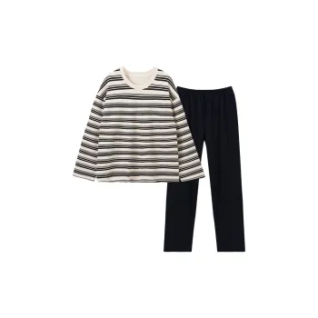 OUSHIBO Pajama Set Women's Black