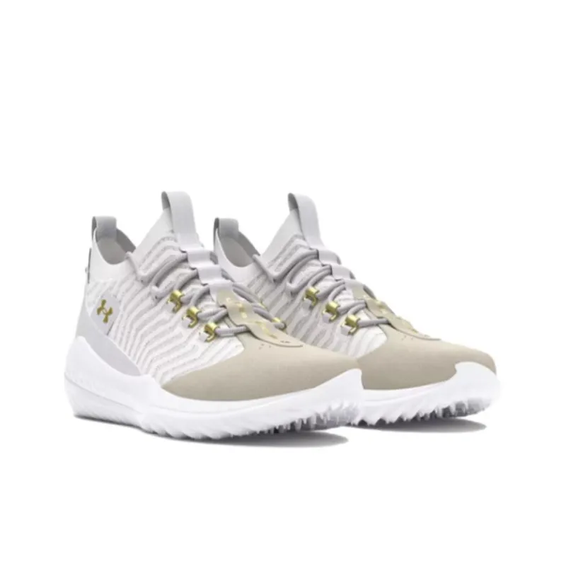 Under Armour Harper Cushioned Slip Resistant Low Top Training Shoes Men's White-2
