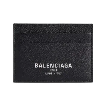 Balenciaga Credit Logo Printed Card Holder