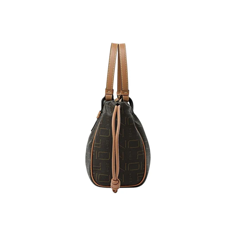 FION Artificial Leather Crossbody Bag, Shoulder Bag Women's Coffee/Tea Brown-3