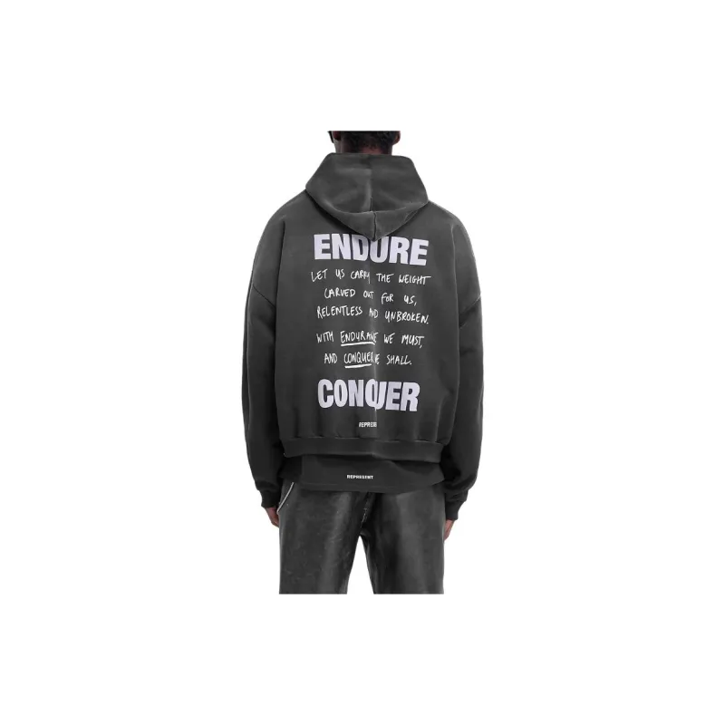 REPRESENT Graphic printed Hoodie-3