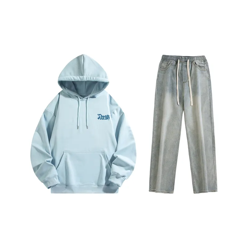 A.X.S.K Sweatshirt Sets Unisex-180