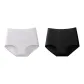 G Set-V-Neck Belly Support-Gray+Black (2 Pack)