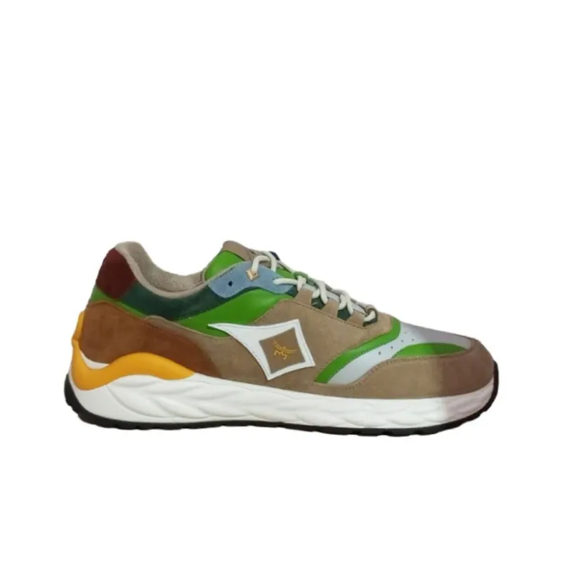 MCM Sky Wonder Low Top Casual Shoes Unisex Brown-1