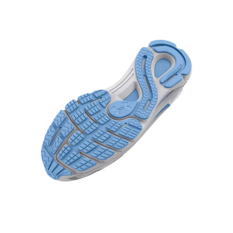 Under Armour Hovr Sonic 6 Breathable And Wear resistant Low Top Casual Running Shoes Women's Gray Blue-3