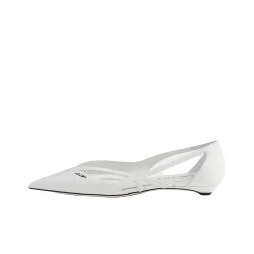 PRADA Casual Single Shoes Women's White
