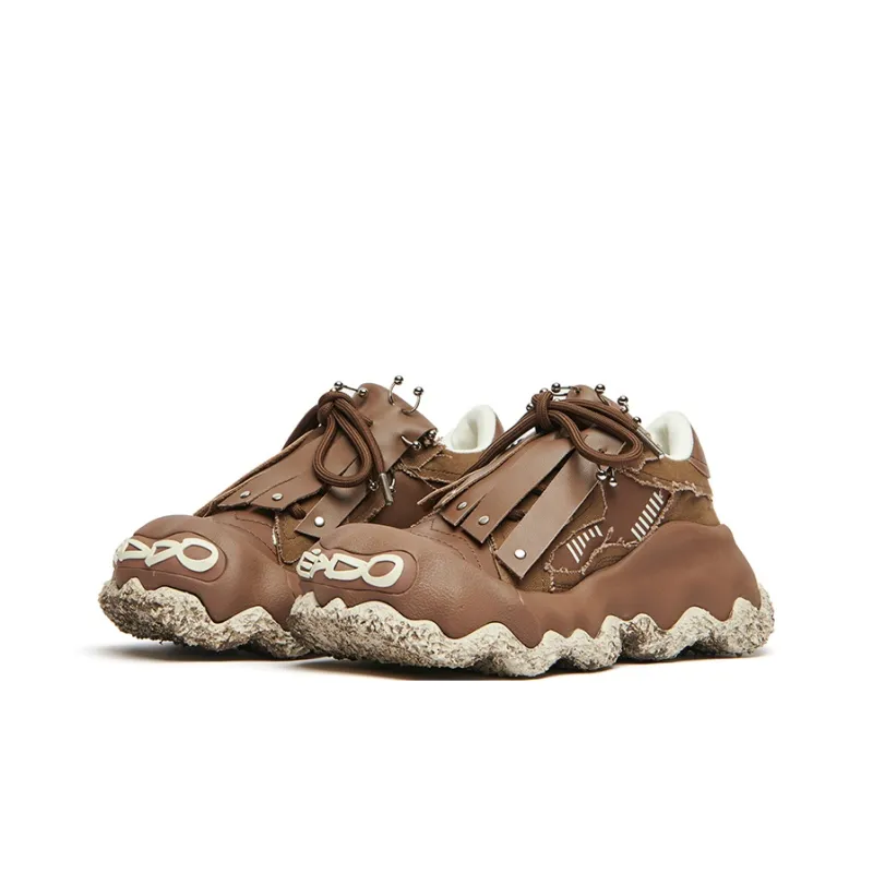 KEDDO Paint Is Not Dry Wear-Resistant Low-Top Chunky Sneakers Unisex-20