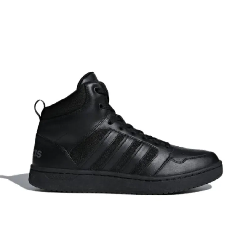 Adidas Cloudfoam Super Slip-Resistant Mid-Top Skateboard Shoes Men's Black-1