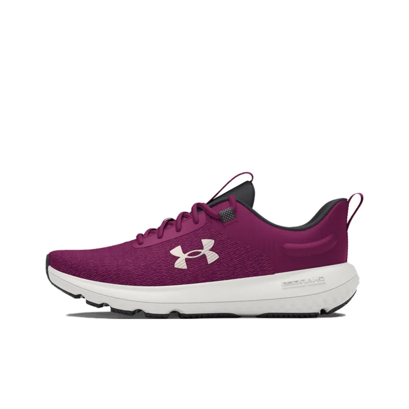 Under Armour Charged Revitalize Cushioning Breathable Low-Top Running Shoes Women's Dark Purple-0