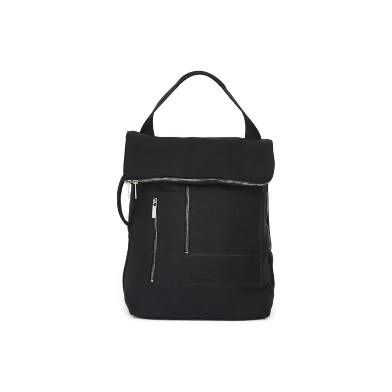 RICK OWENS/RO Polyamide Backpack Regular Men's Black-0