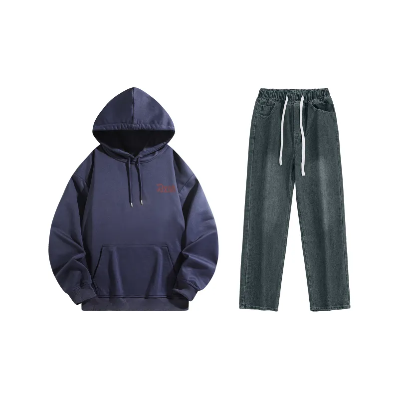 A.X.S.K Sweatshirt Sets Unisex-245
