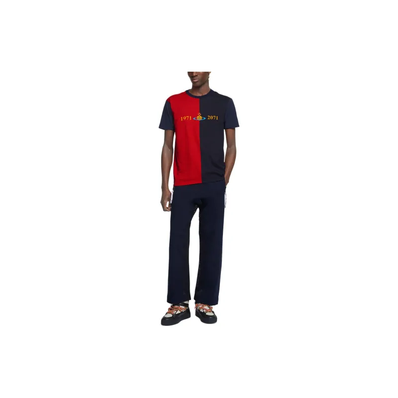 Vivienne Westwood SS24 T Shirt Men's Black Red-2