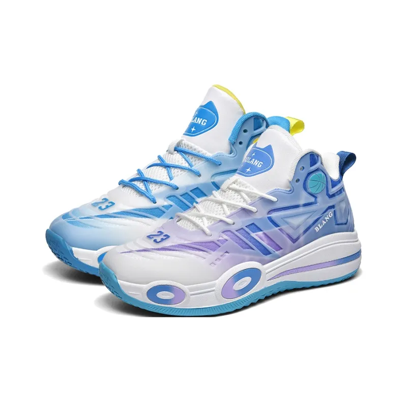 MUSNODO Cushioning, Slip Resistant, And Abrasion Resistant Mid Top Basketball Shoes Unisex-0
