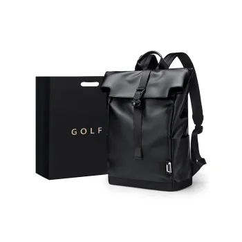 GOLF Fabric Student Backpack Large Size Men's Cool Black