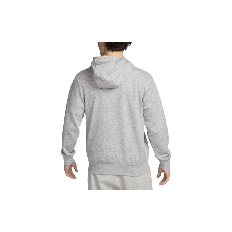 Nike Club Fleece Sweatshirt Men's Gray-4