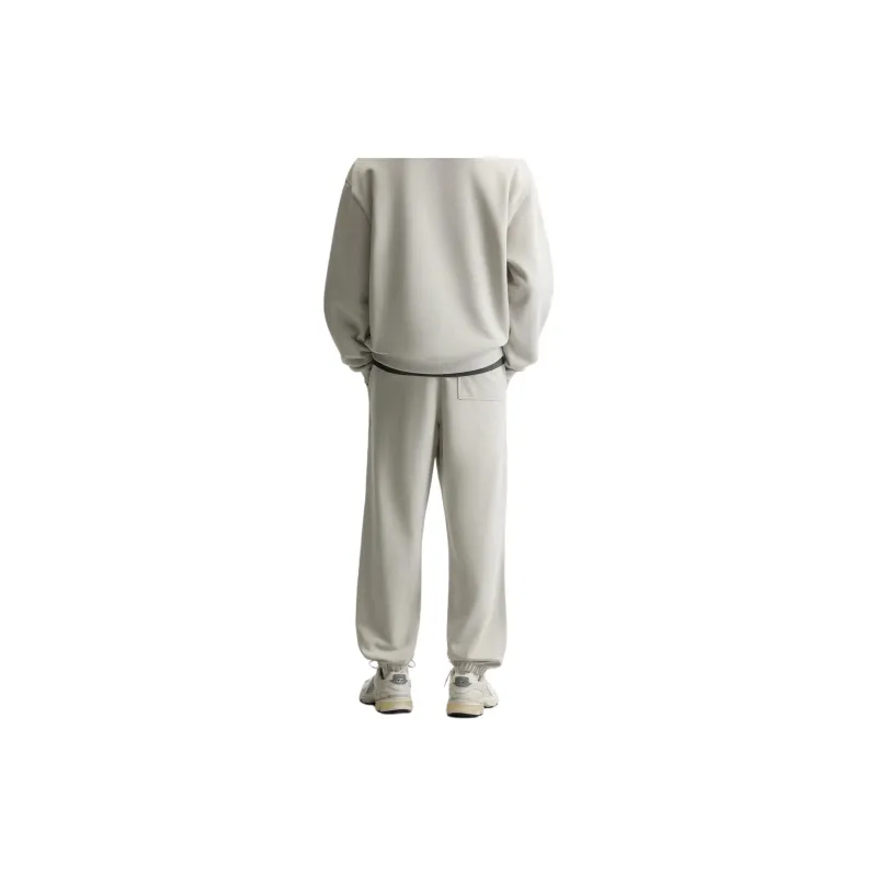 ZARA Casual Pants Men's Ice White-5