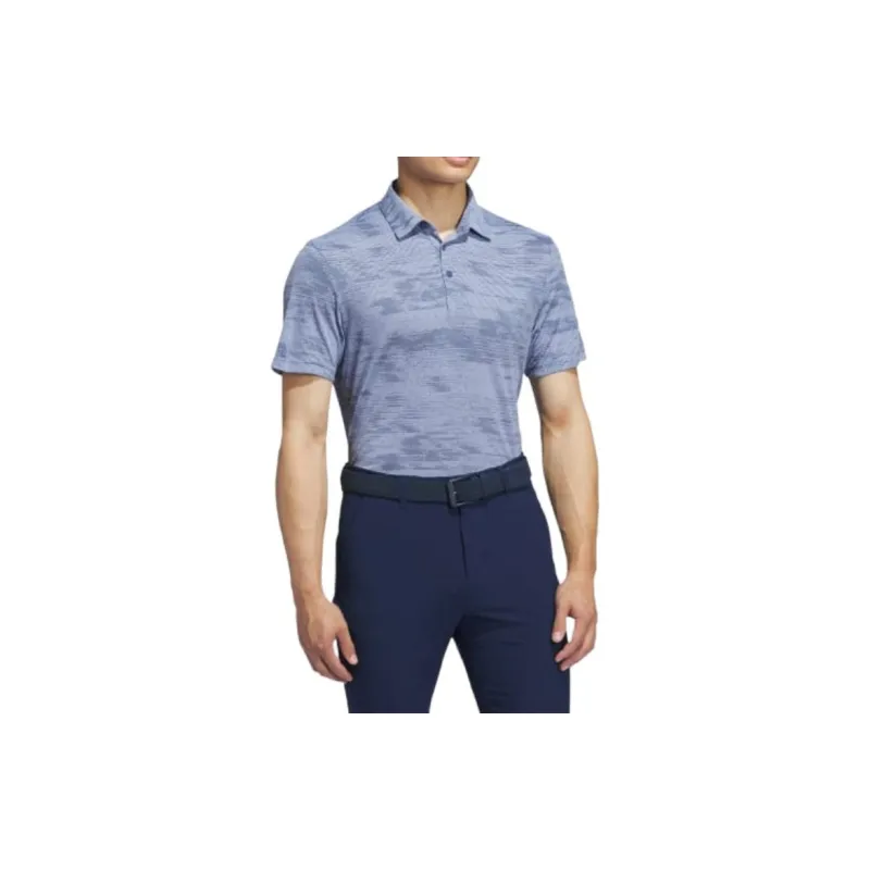 Adidas Free Shipping With AdiClub Ultimate365 Textured Stripe Polo Shirt-1