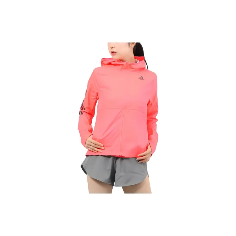 Adidas OWN THE RUN JKT Jacket Women's Pink-1