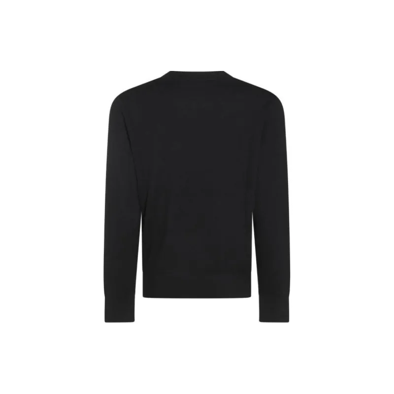 VERSACE JEANS COUTURE Intarsia knit Crew neck Jumper-1