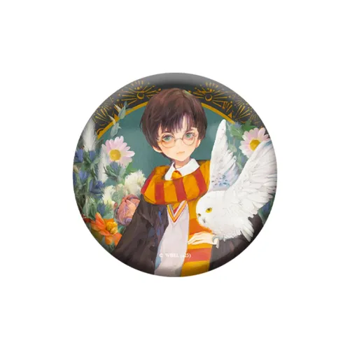 HARRY POTTER Harry Potter Hermione Granger Ron Luna Malfoy Watercolor Style Figure Print Badge Tinplate Badge Badges