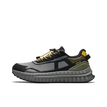 Anta Variety Training Collection Wear Resistant Slip Resistant Lightweight Low Top Training Shoes Men's Gray Black