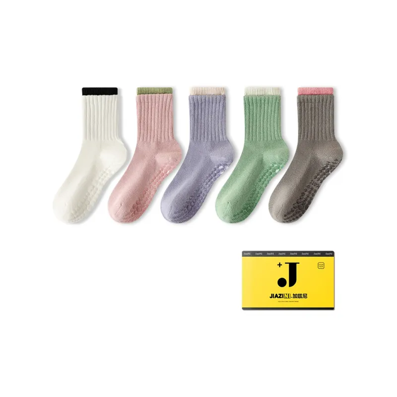 JIAZINI Women's Mid Calf Socks-7