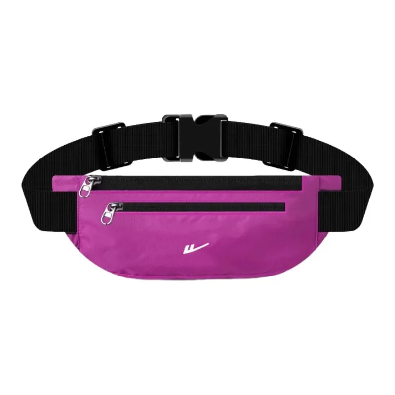 Warrior Nylon Fanny Pack Regular Unisex Black/Purple-4