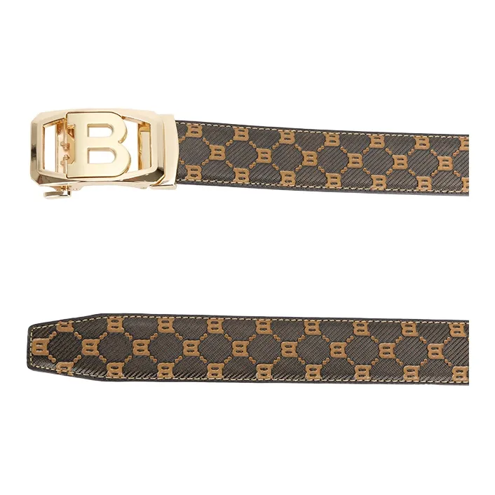 NINE NAIL Cow Leather Genuine Leather Leather Belts Men's Width  3.5cm-8