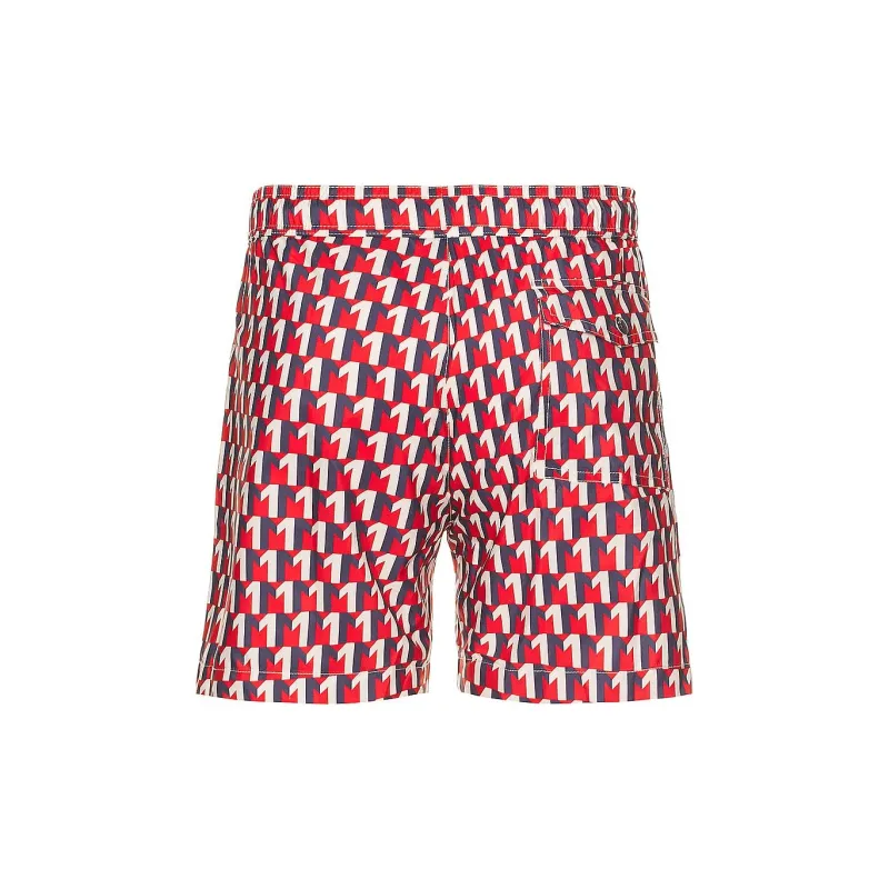 Moncler Geometric print Swim Shorts-1