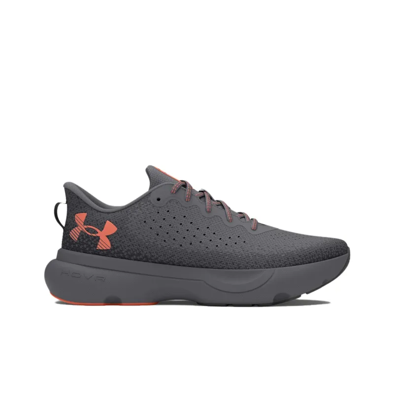 Under Armour Slip Resistant And Breathable Low Top Running Shoes Men's Gray-1