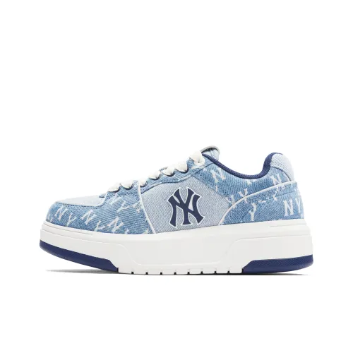 MLB New York Yankees Skateboard Shoes Unisex Low-Top Blue