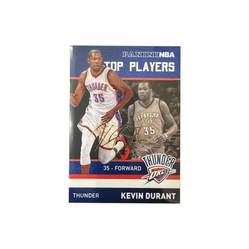 PANINI Thunder Kevin KD Gold Pen Signature Player Card Rare Card Sports Cards 1 Pc