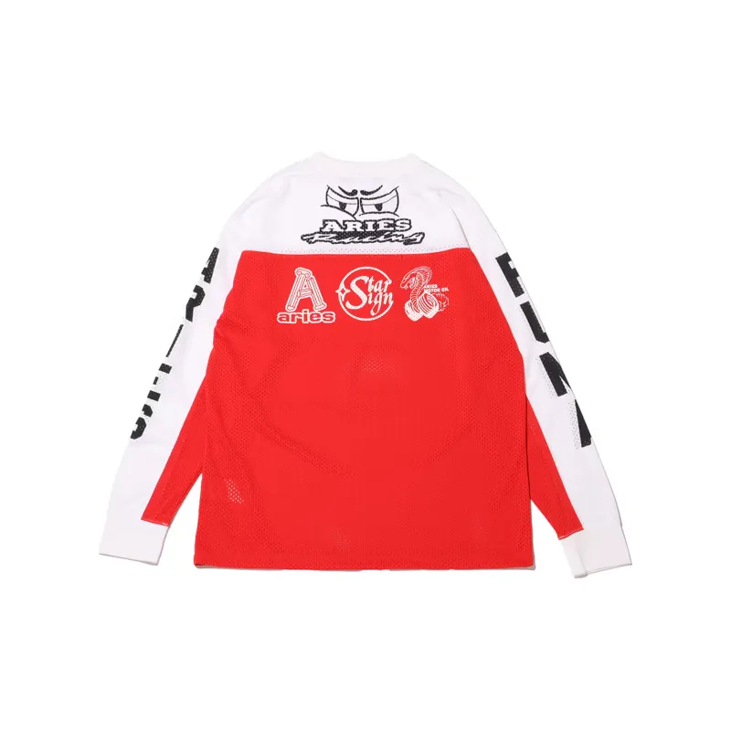 PUMA X Aries Mesh Long Sleeve Tee-1