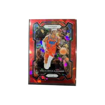 PANINI Alexander Thunder Team Prizm Collection, Red Ice, Refringer, Player Card, Rare Card Sports Cards 1 Pc