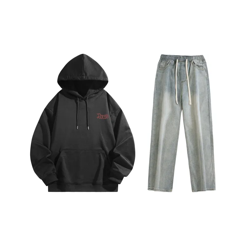 A.X.S.K Sweatshirt Sets Unisex-110