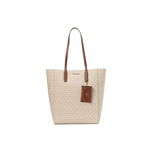MICHAEL KORS Cow Leather One Shoulder Handbag Tubas Women's Vanilla White