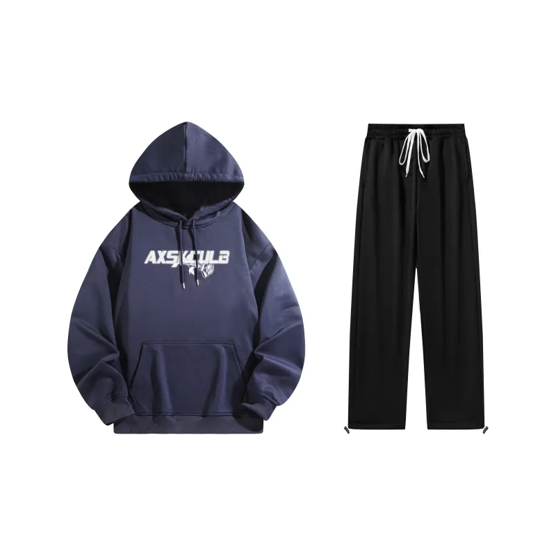 A.X.S.K Sweatshirt Sets Unisex-41