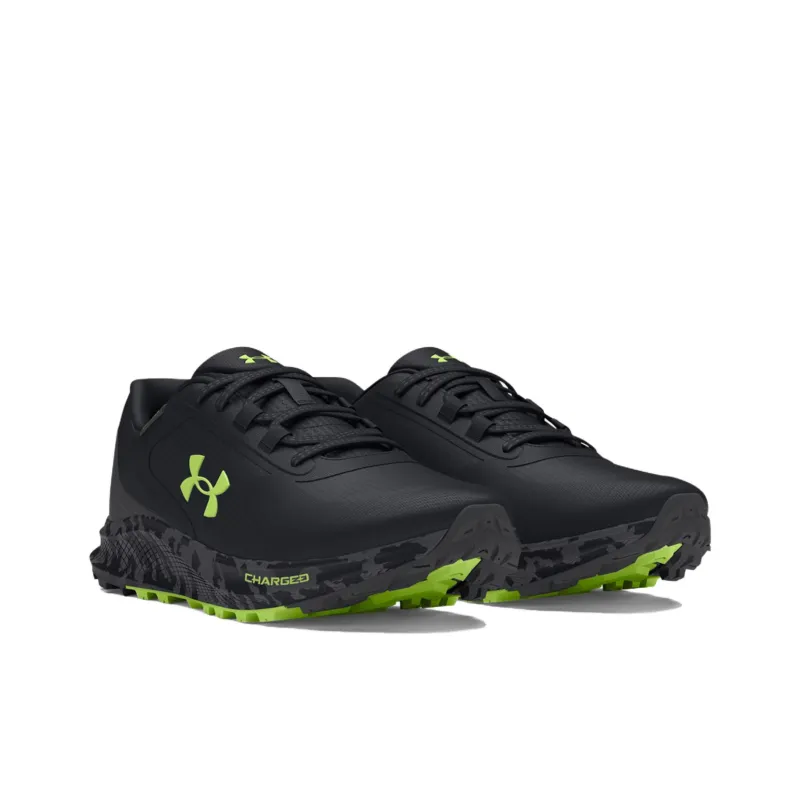 Under Armour Non slip Lightweight Low Top Running Shoes Men's Black-2