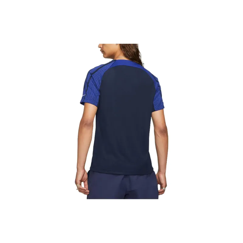 Nike Dri Fit Soccer Jersey Men's Marine Blue-3