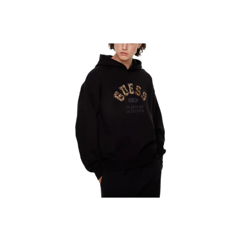GUESS Sweatshirt Unisex Graphite Black-1