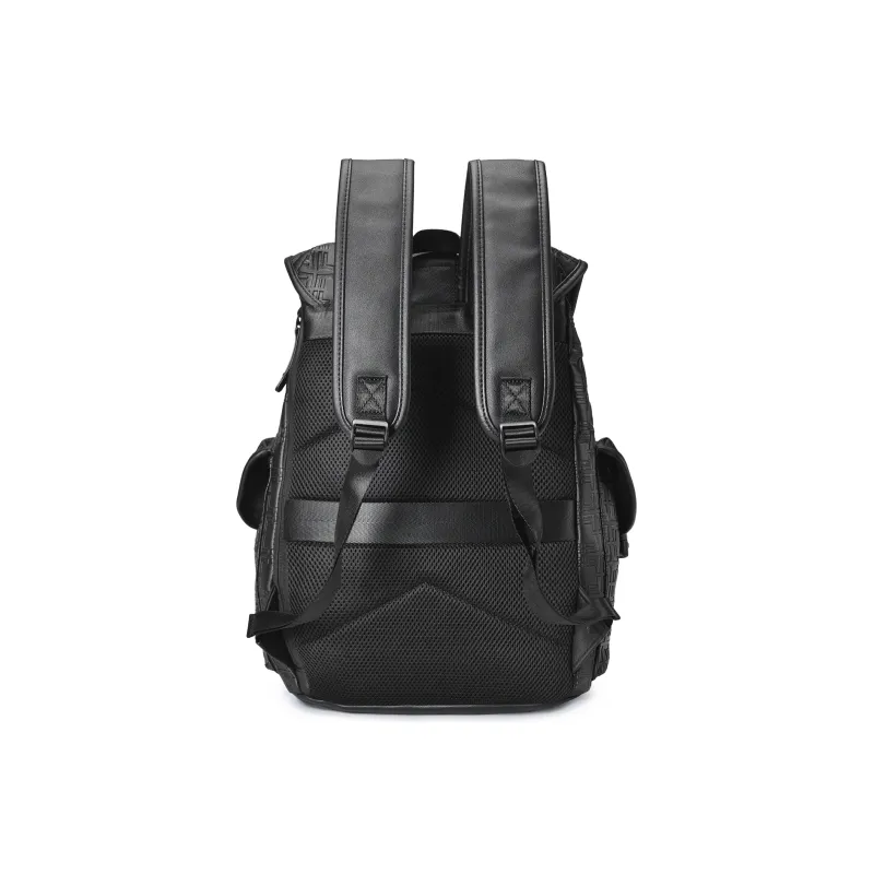 ONRF PVC Backpack Large Size Unisex Black-8
