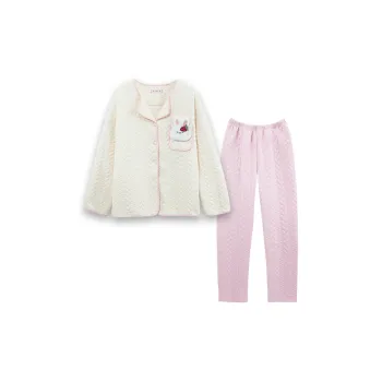 Sleeping Beauty Pajama Set Women's White